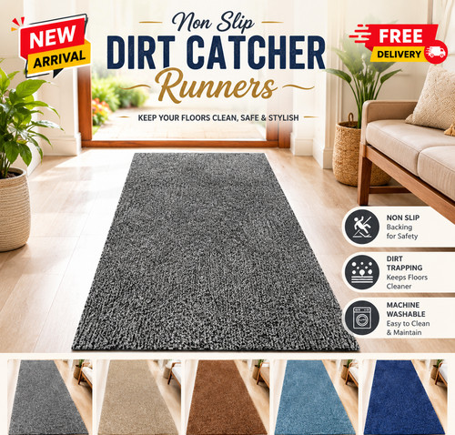 Non slip hallway runner - slip,