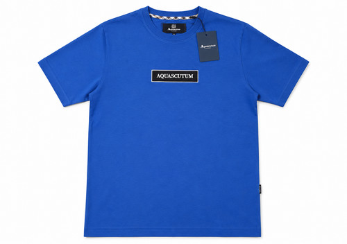 Aquascutum men shirt - men's, royal