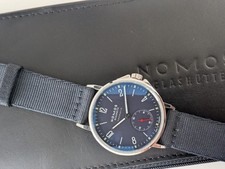 Nomos Ahoi Neomatik Atlantic Ref. 567 36.3mm sapphire back excellent condition