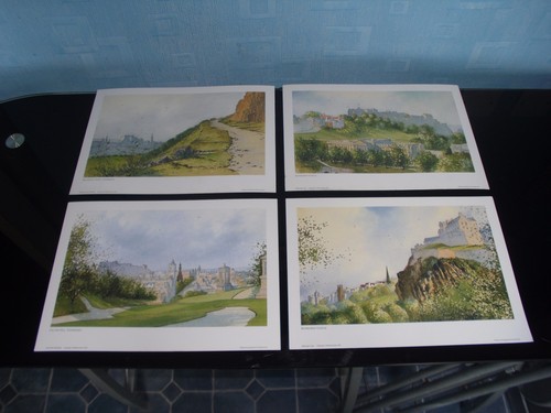 Vintage edinburgh prints - vintage,