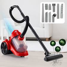 Bagless Cylinder Vacuum Cleaner 1000W Compact Lightweight Powerful Cyclonic Vac