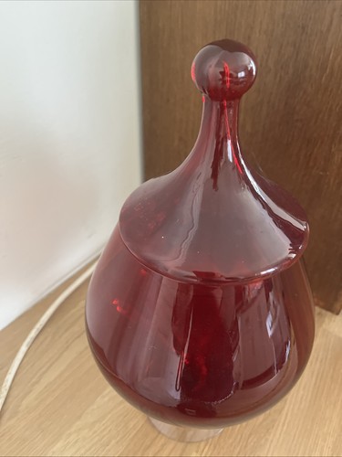 Vintage ruby red bon - red,