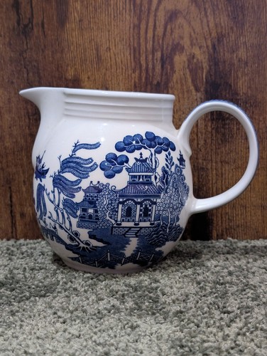 Vintage churchill blue willow - vintage,