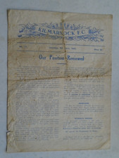 Kilmarnock arbroath 1952 53 - v, 1952/53
