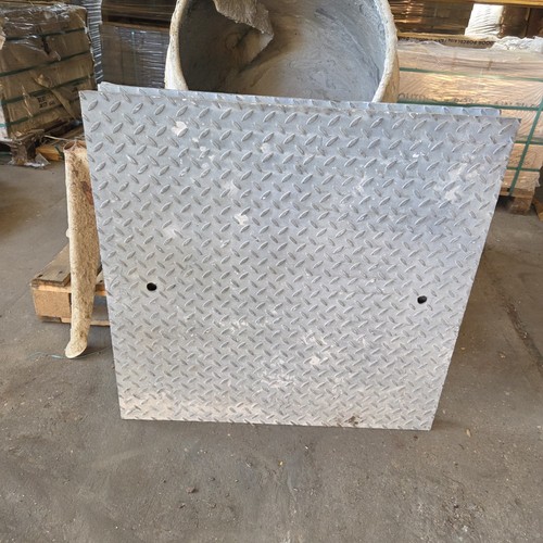 Galvanised chequer plate - galvanised,
