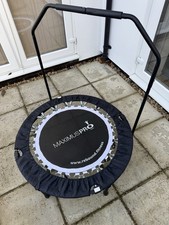 Maximus Pro Folding Rebounder Fitness Trampoline with Accessories