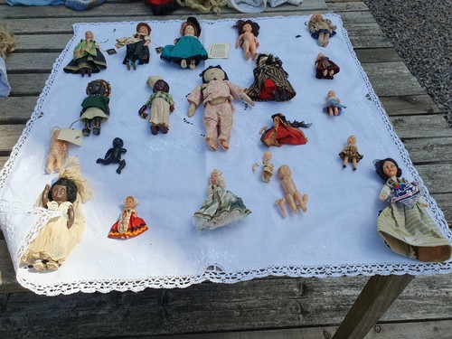 Small vintage dolls - dolls,, rexard