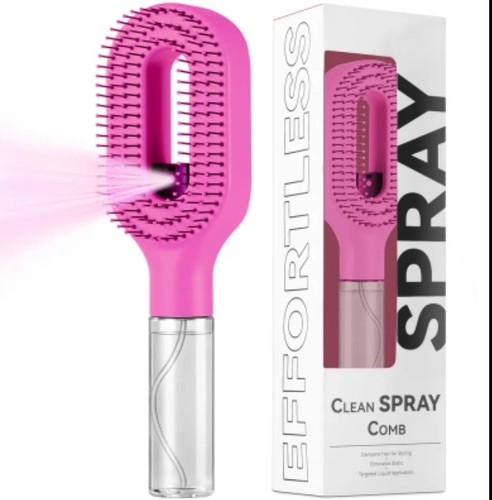 Anti static hair brush spray - static,