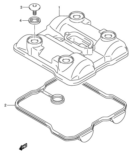 Suzuki genuine atv washer - genuine,