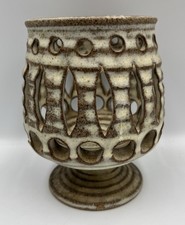 Vintage Broadstairs Pottery Candle Holder By Dianne Sanders