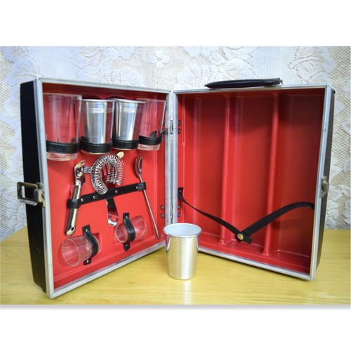 Mcm 1960s travel bar hard - mcm,