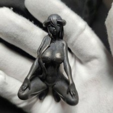 Solid Bronze Bronze Hand-carved Nude Girl Statue Beauty Girl Body Figurine