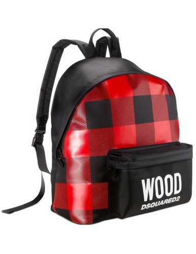 Wood dsquared2 backpack - wood,