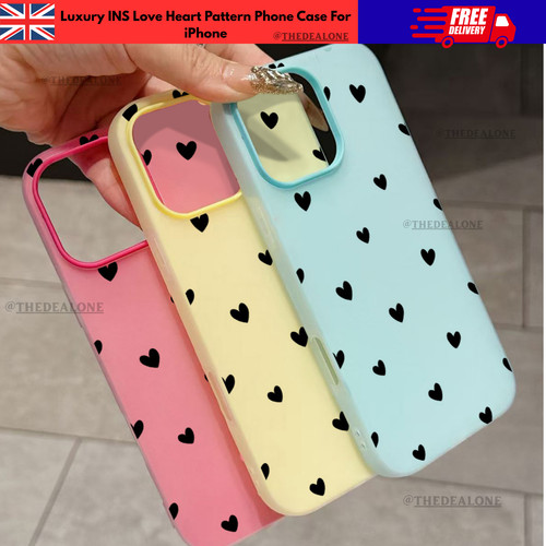 Luxury love heart phone case - heart,