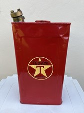 Vintage TEXACO 2 Gallon Petrol Can