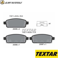 Brake pad set disc brake