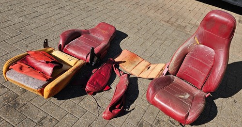 Mazda mx5 red leather - red,