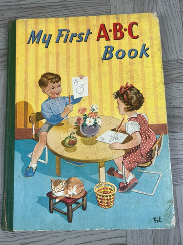 Vintage children book - children's, my