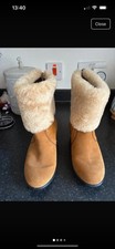 Ladies Hotter Fur Trim Boots
