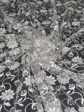 1 Meter Ivory/White