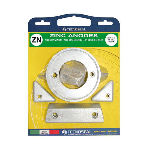 Tecnoseal zinc anode kit for - kit,