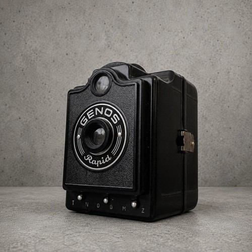 Vintage genos rapid box camera - genos,