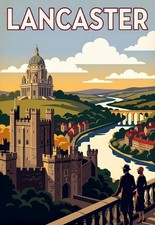 Travel poster lancaster - travel,