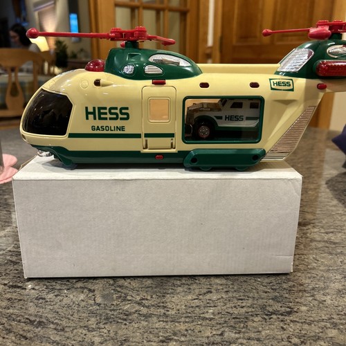 2001 hess helicopter - , with