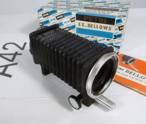 Vintage petri camera extension - camera,