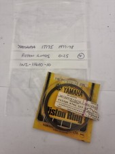 NOS YAMAHA IT175 IT 175 GENUINE PISTON RINGS 0.25 1977-78 1W2-11610-10 