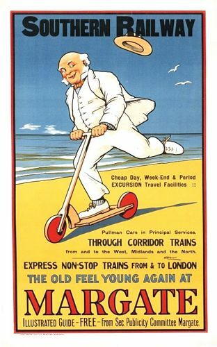 Vintage southern rail margate - southern,