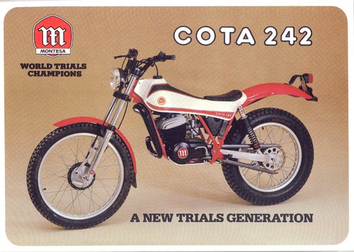 Montesa cota 242 illustrated - 242,