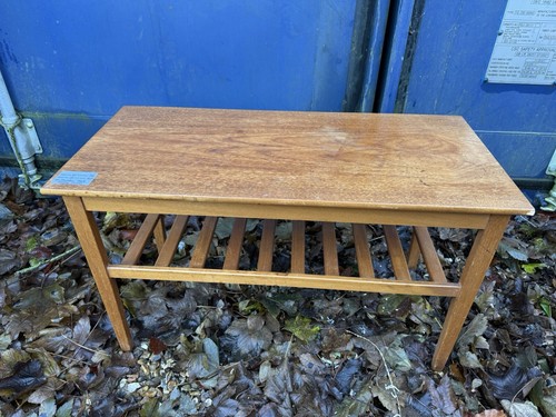 Retro teak stretcher coffee - teak,