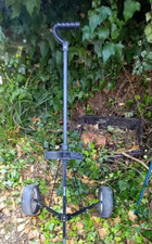 Dunlop folding Portable Golf trolley Golfers Kaddy Cart Pull Push