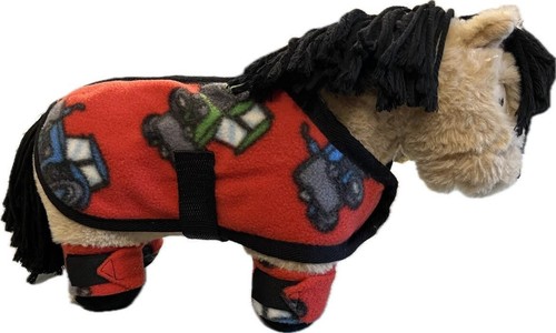 Toy horse rug suitable for - toy,