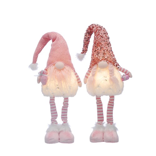 Christmas decoration pink - pink, gonk