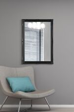 Large Mirror Shabby Chic Black