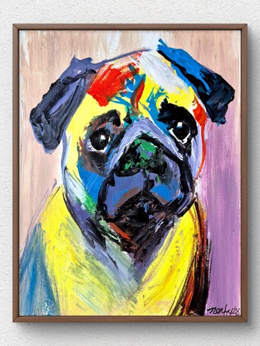 Original contemporary 11x14 - contemporary,
