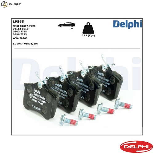 Brake pad set disc - pad,