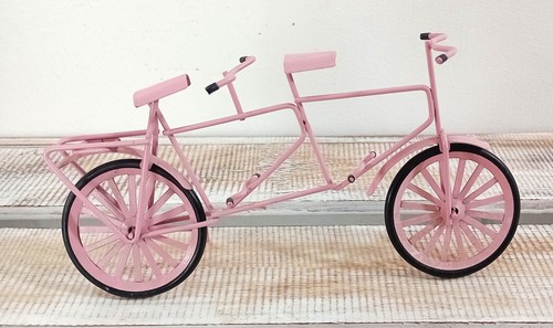 Vintage tandem bike ornament