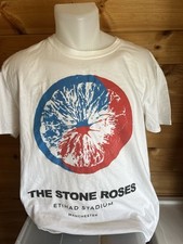 Stone Roses 2016 Etihad T shirt large 42” Chest vgc