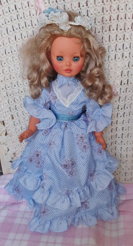 Vintage furga lady doll - furga,