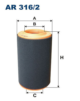 Air filter filtron - filtron, ar