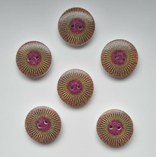 Kaleidoscope Patterned Buttons Size 20mm