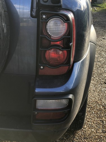 Freelander rear light guards - 1,