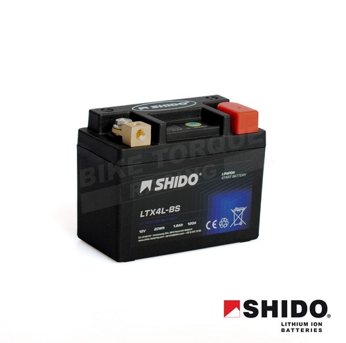 Shido ltx4l lithium - shido, ion
