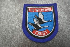 The Wildfowl Trust Woven Cloth Patch Badge (L48S)