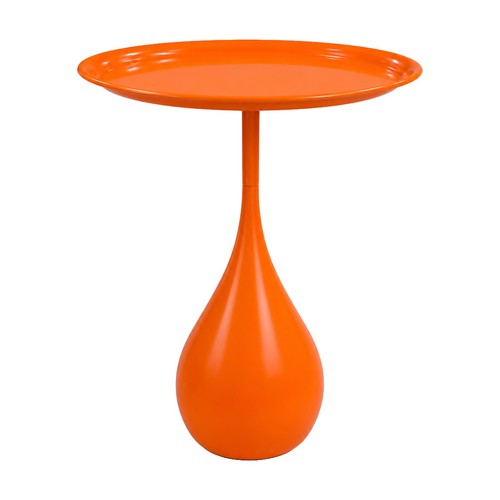 Modern metal side - table, with