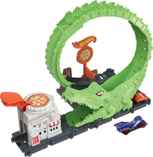 Hot wheels track set with - hot,