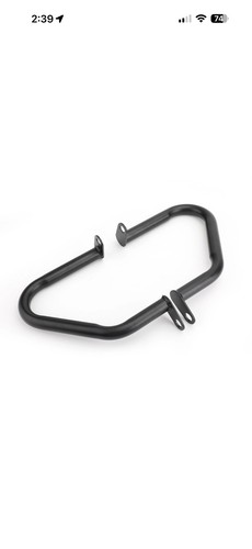 Engine guard crash bar black - engine,